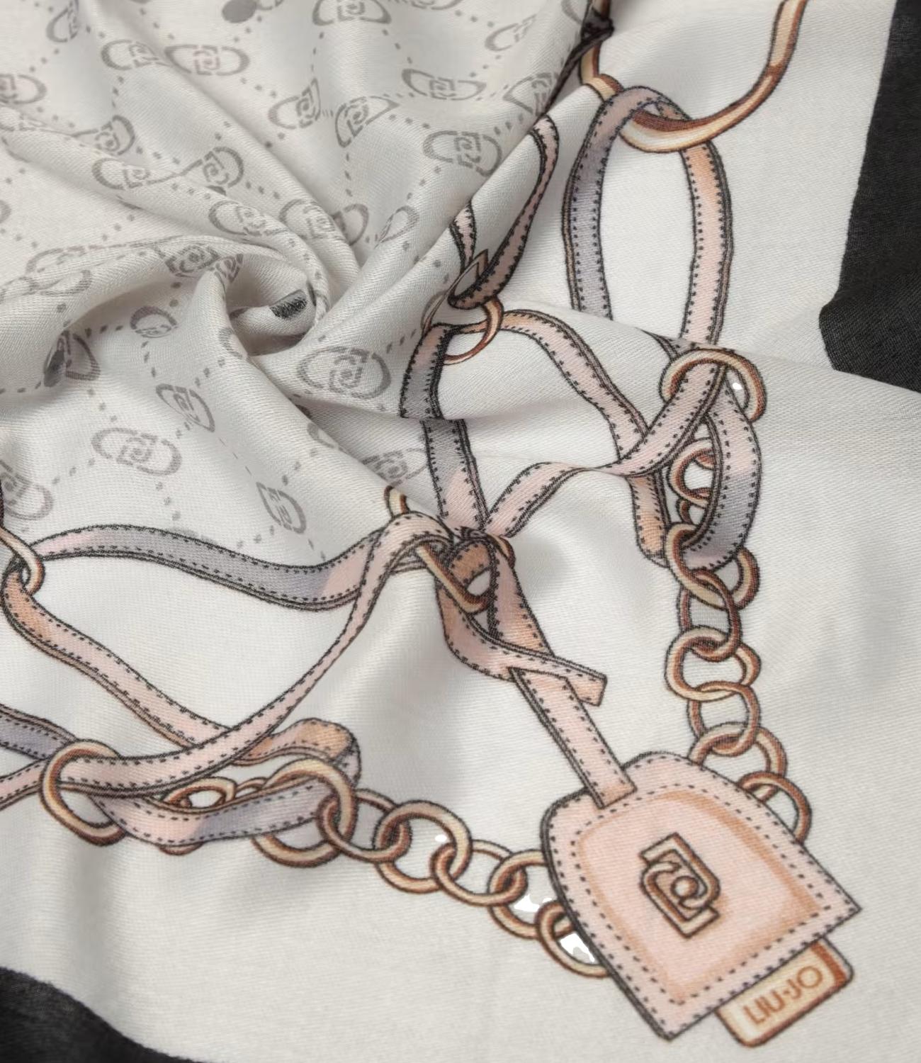 Liu Jo Stola Grigio Ghiaccio Donna