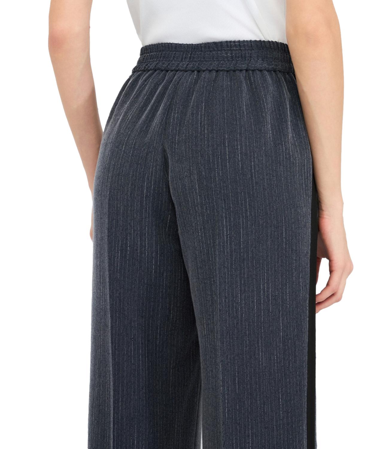 Liu Jo pantalone gessato blu donna