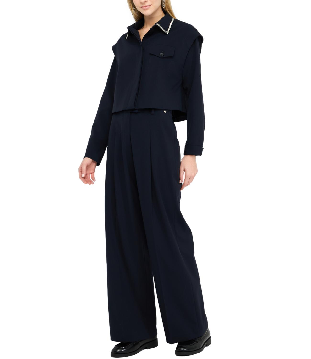 Liu Jo Camicia Blu Marino Donna