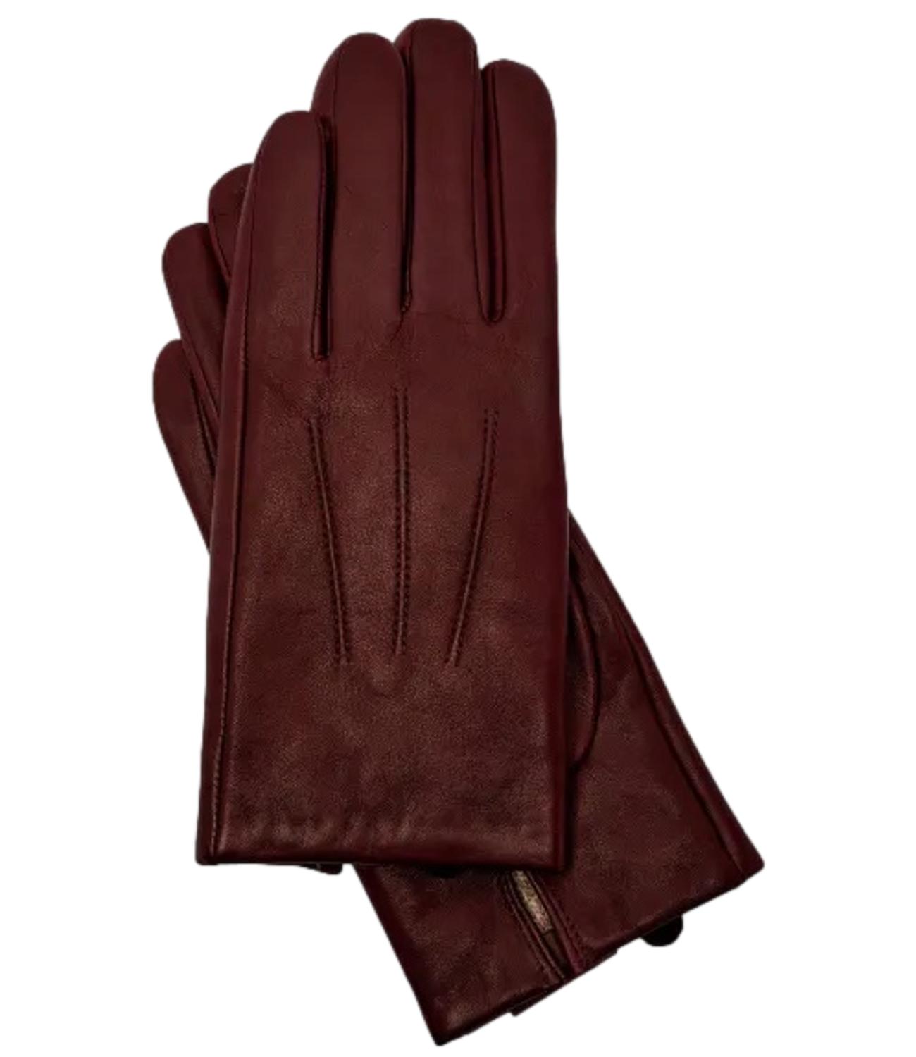 MM guanti Lemma marrone donna
