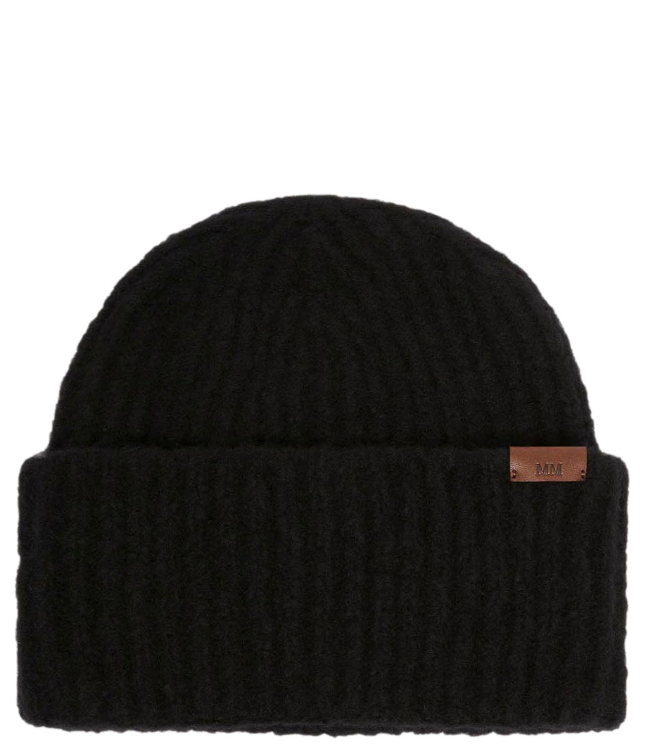 MM Berretto Warren Nero Melange Donna