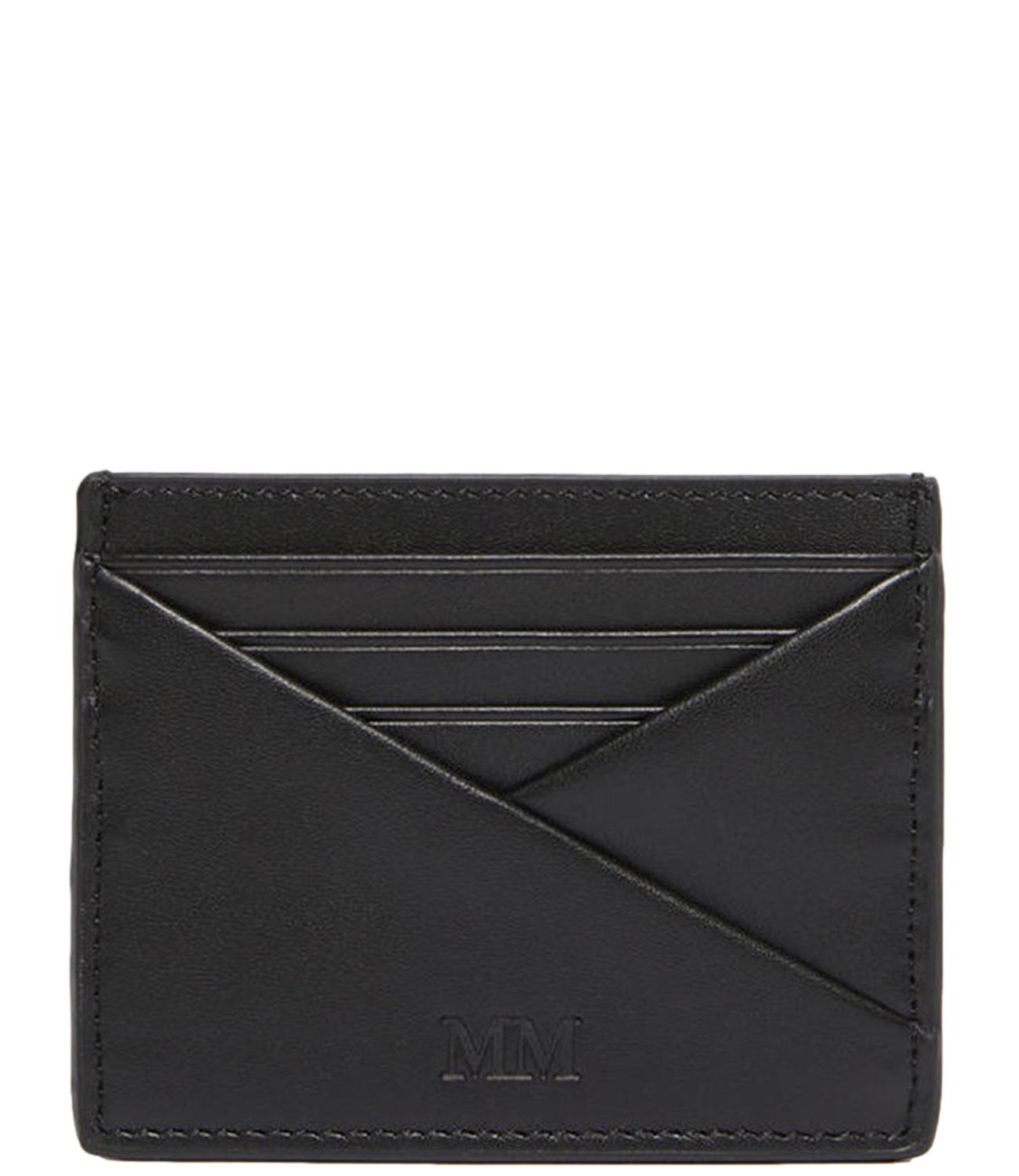 MM Portafoglio Borbone Pelle Nero Donna