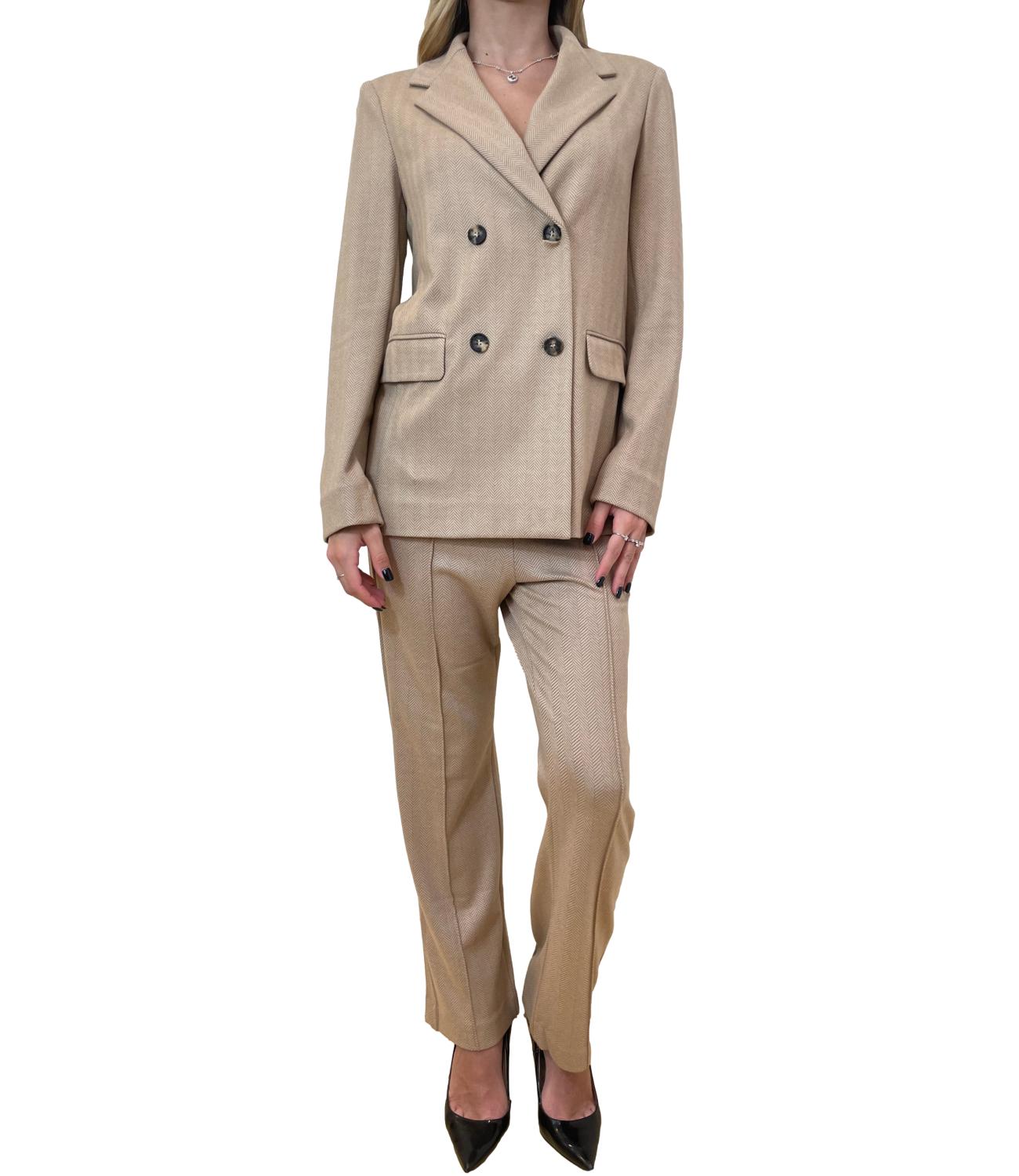 MM Pantalone Orlanda Grigio Perla Donna