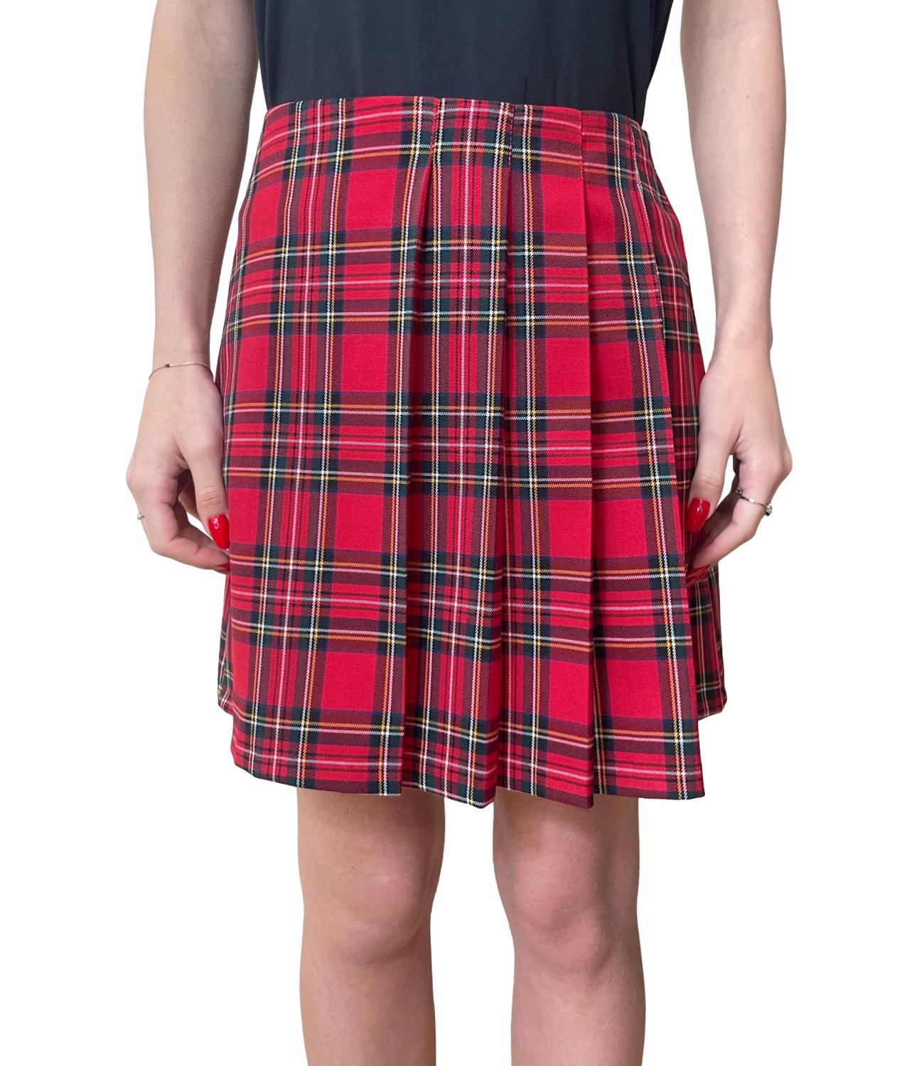 Motel Gonna Tartan Multicolor Donna