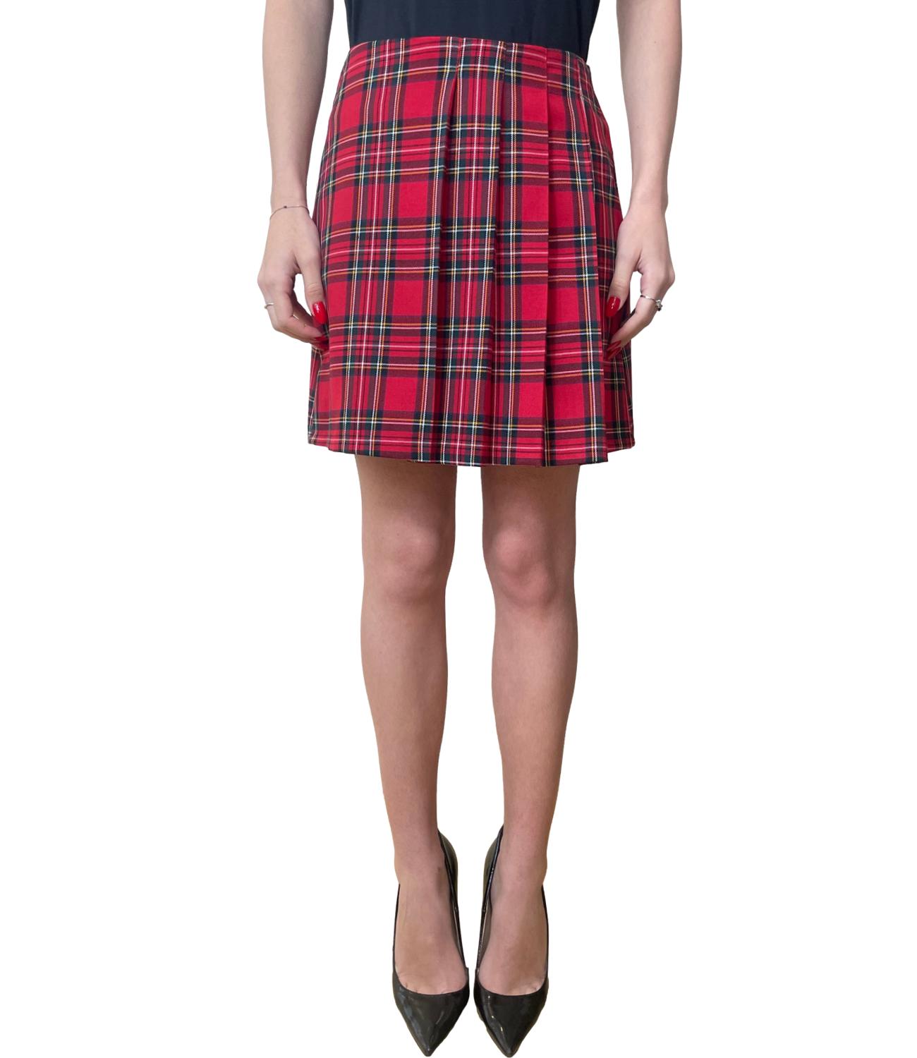 Motel Gonna Tartan Multicolor Donna