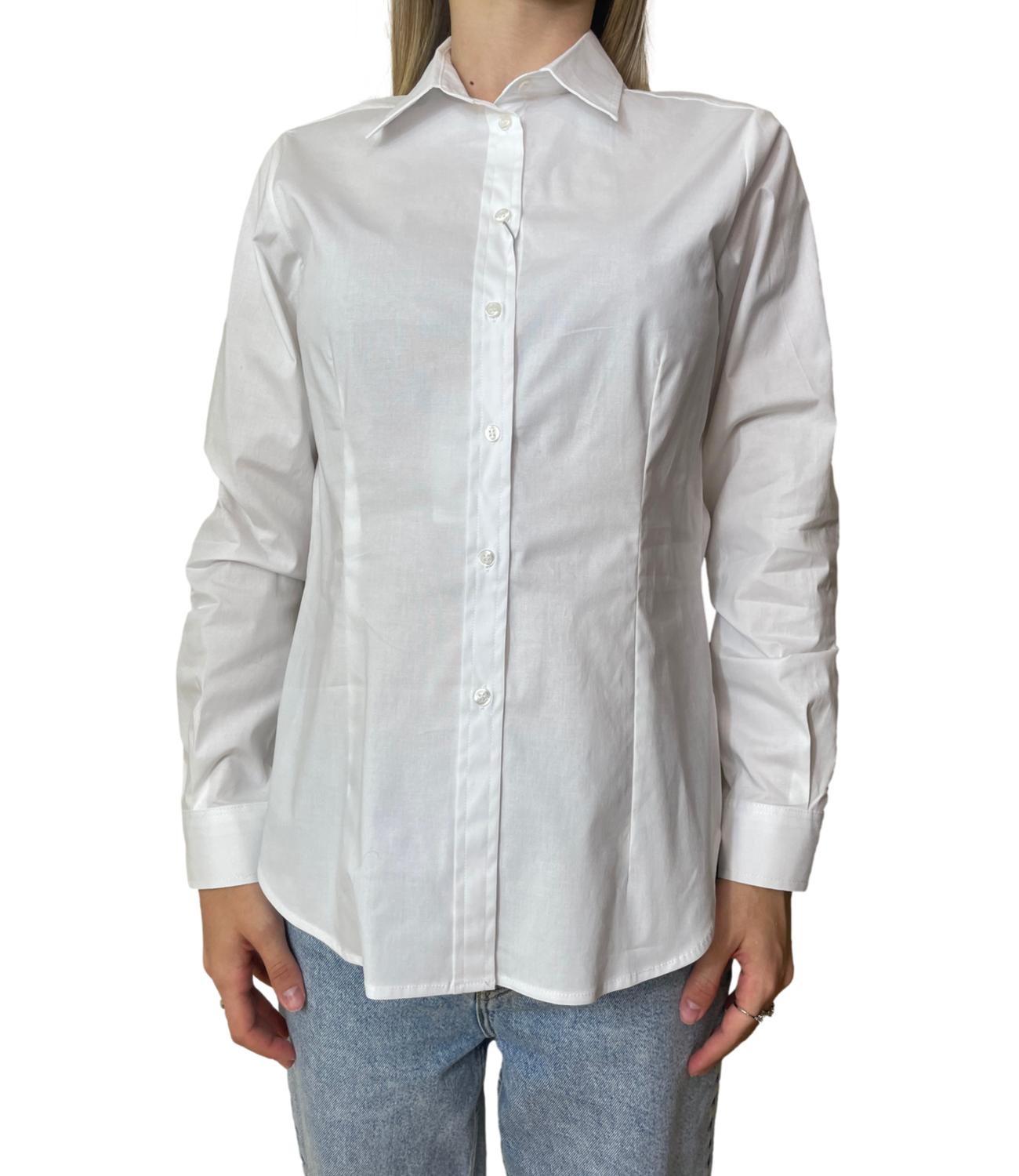 Motel Camicia Oxford Bianca Donna
