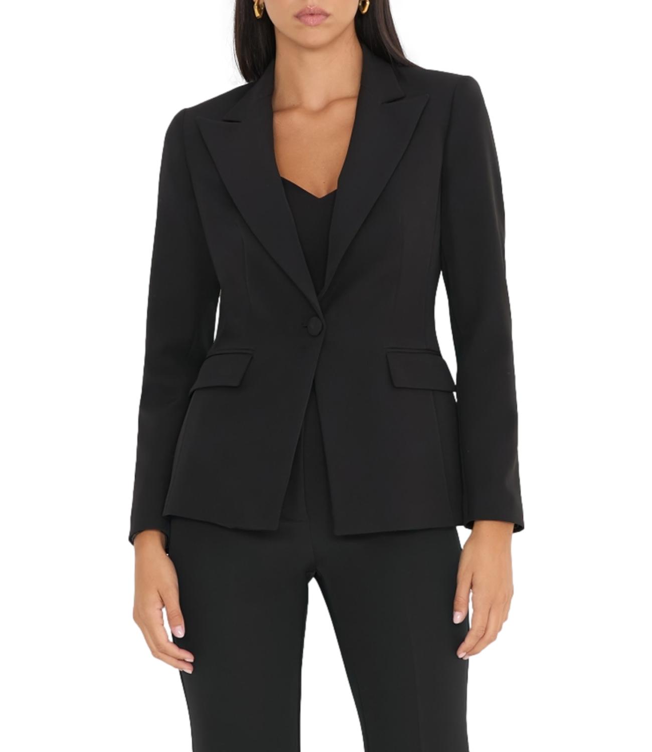 Silence Limited Mono Blazer Nero Donna