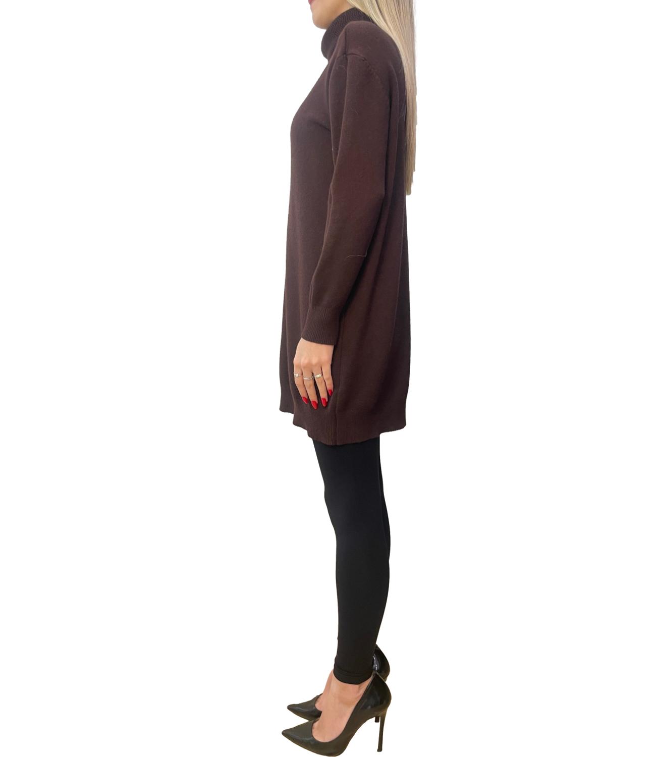 Studio it abito collo alto moro donna