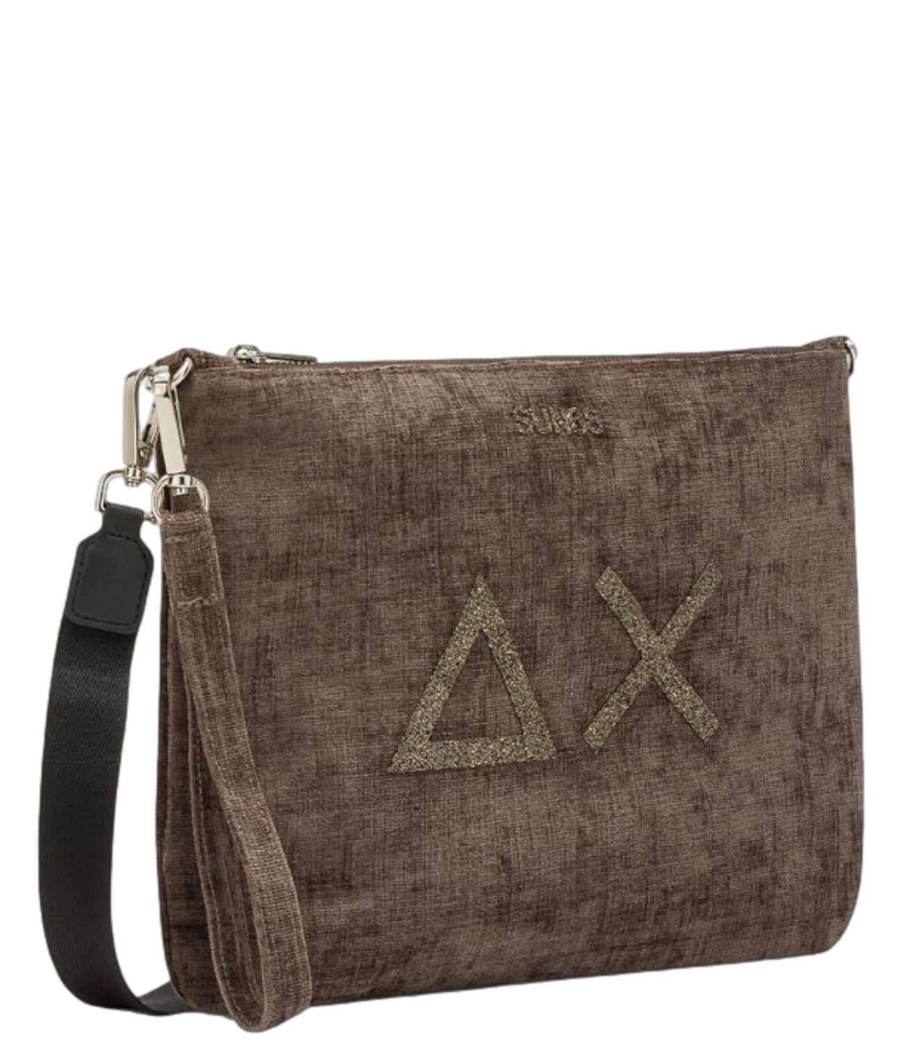 Sun68 Pochette Velvet Fango Donna