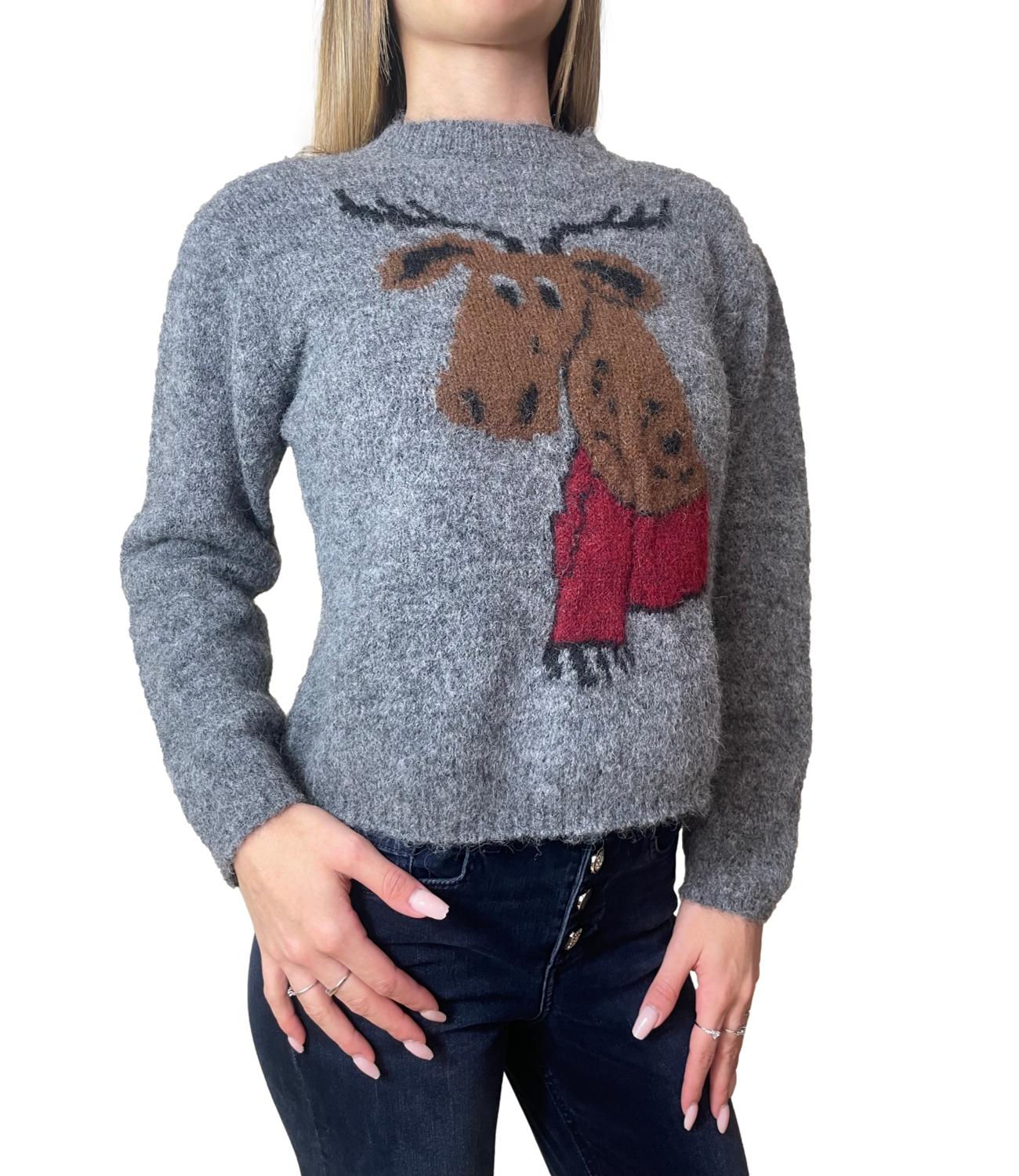 Susy Mix Maglia Grigio Donna