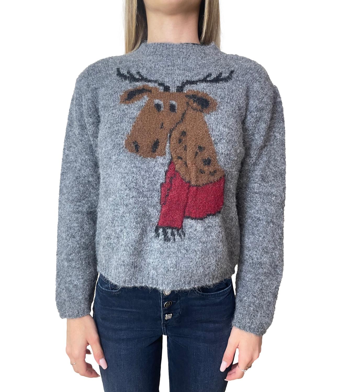 Susy Mix Maglia Grigio Donna