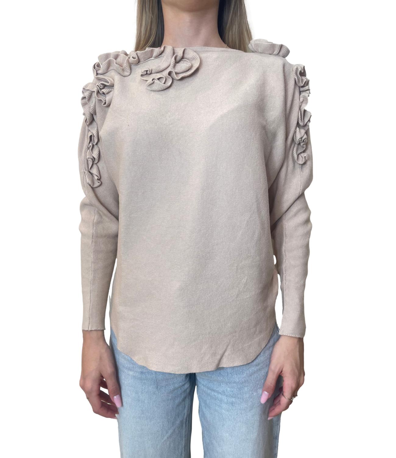 Susy Mix Maglia Beige Donna