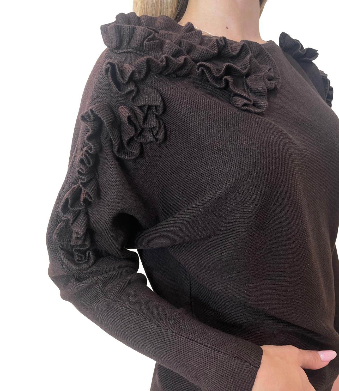 Susy Mix Maglia Caffè Donna