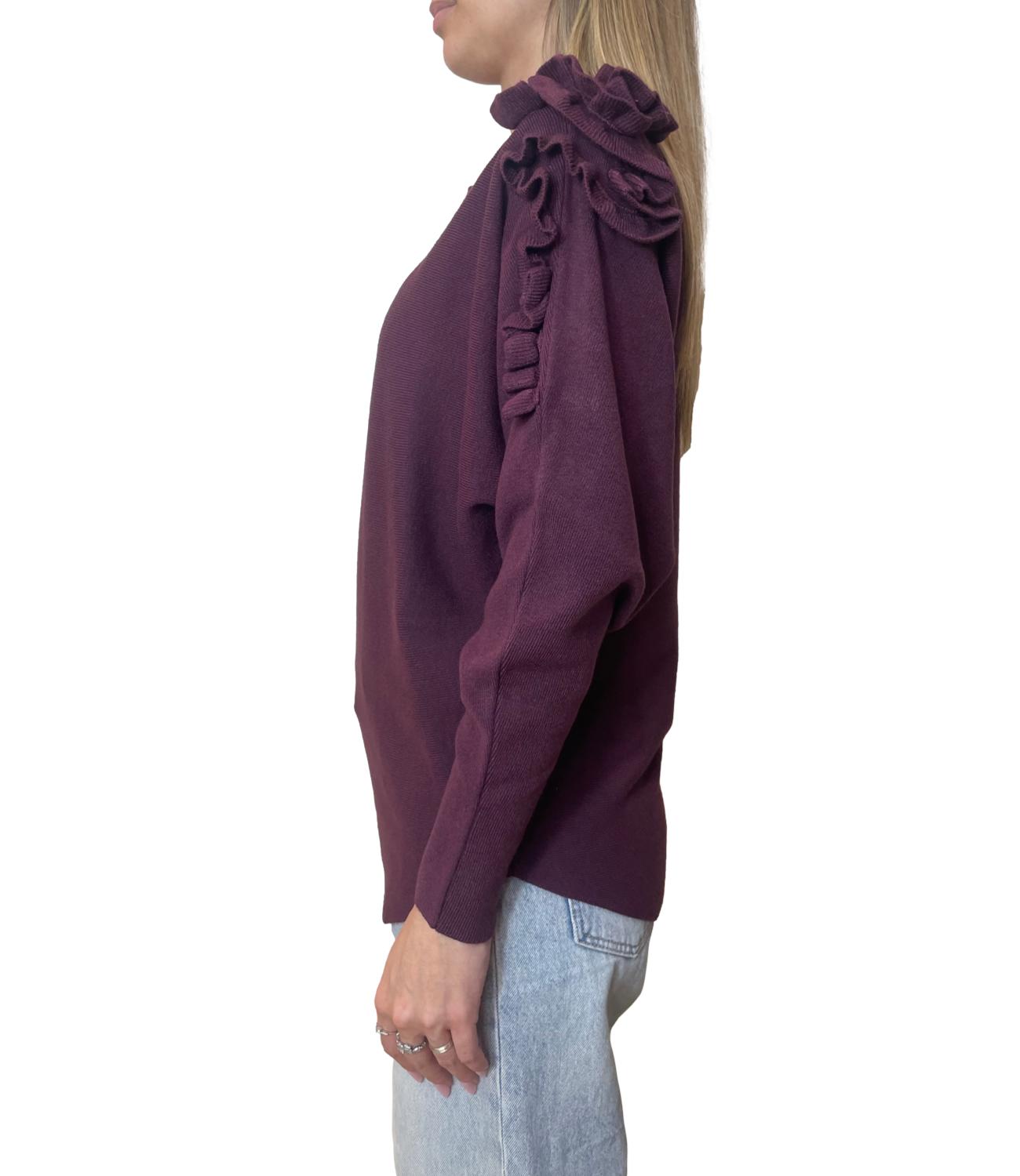 Susy Mix Maglia Vino Donna