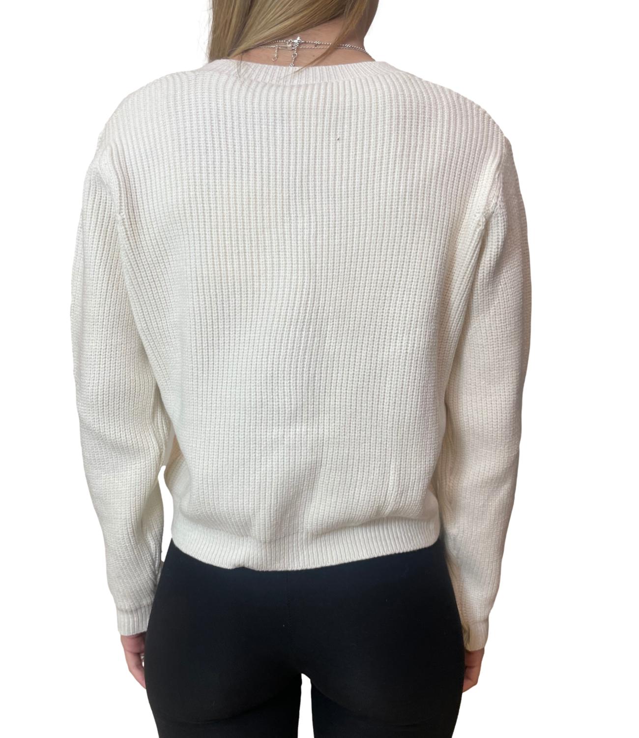 Susy Mix Giacchina c/fiocchi Crema Donna
