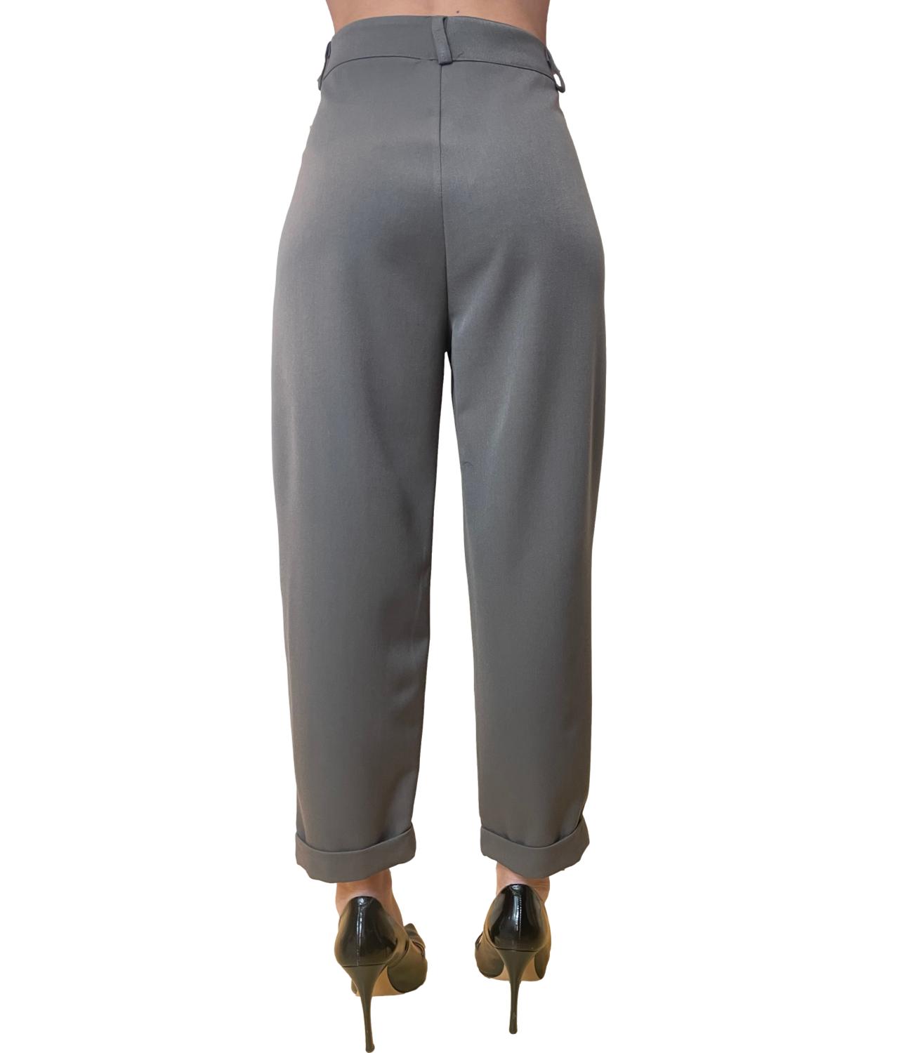 Susy Mix Pantalone Ovetto Fango Donna