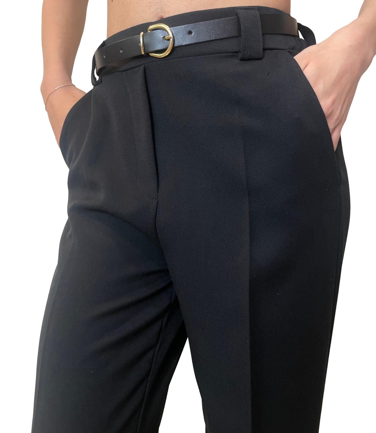 Susy Mix Pantalone C/cintura Nero Donna