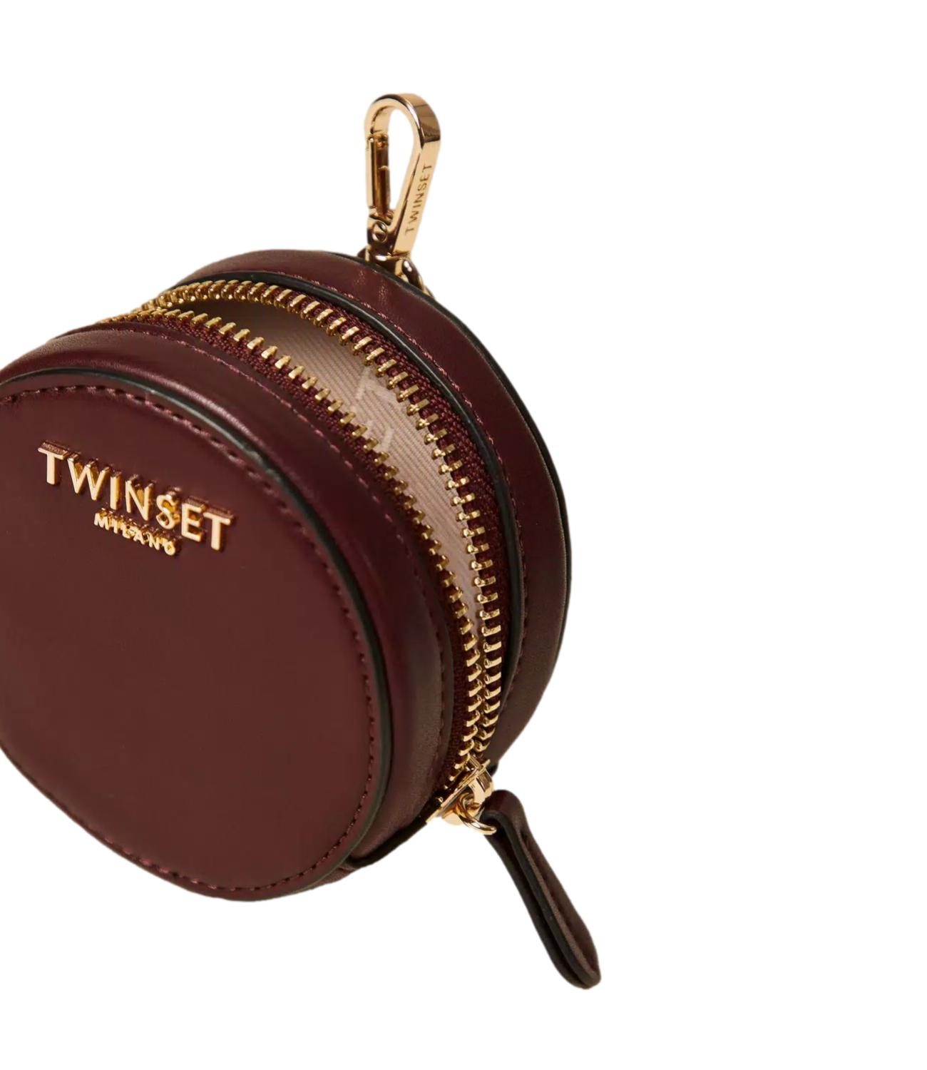 Twinset Portamonete Tondo Purple Eden Donna