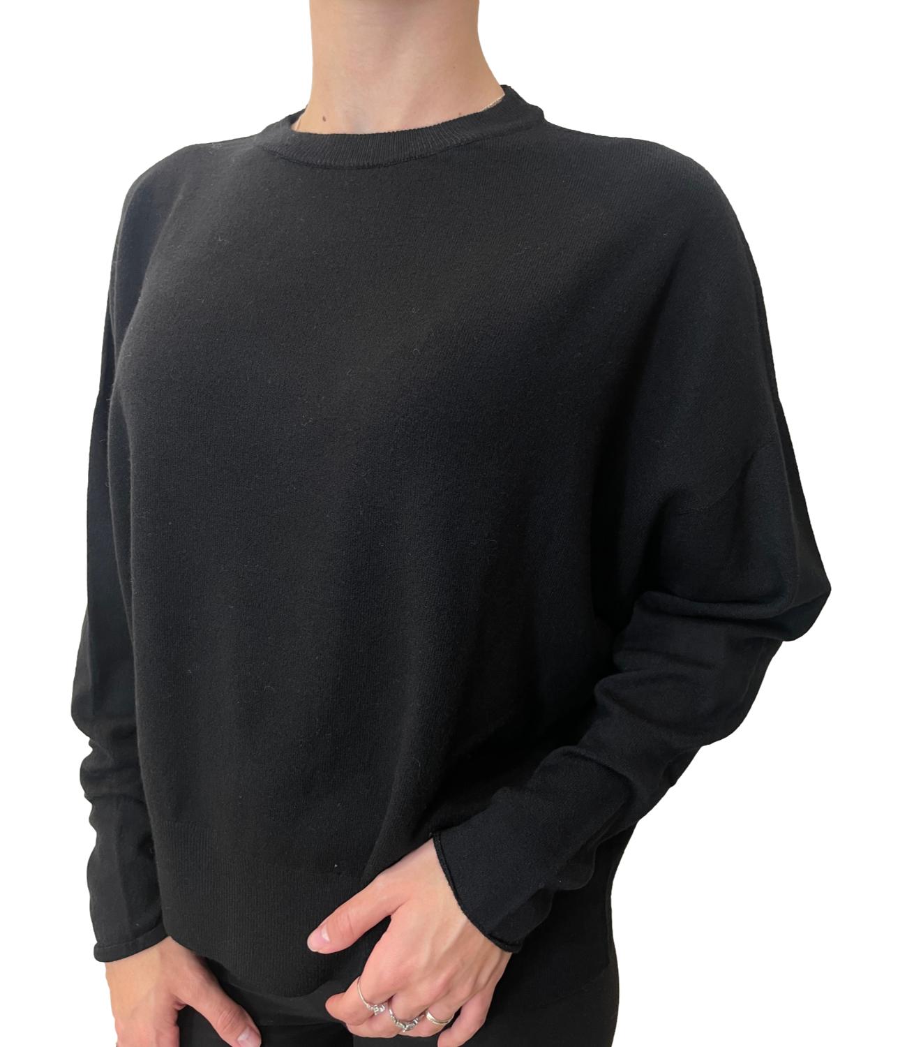 Motel Maglia Cut-out Nera Donna