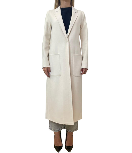 Vicolo Cappotto Bianco Donna
