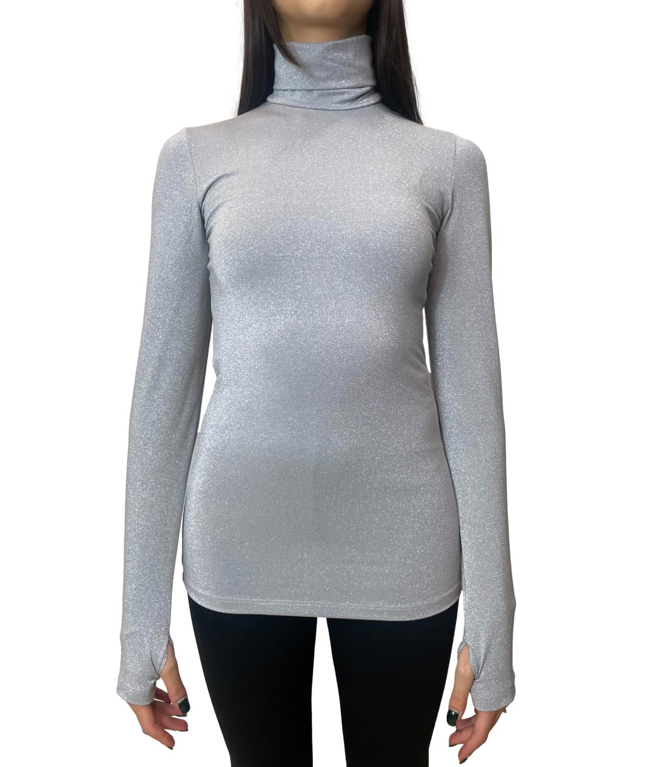 VICOLO maglia grigia donna