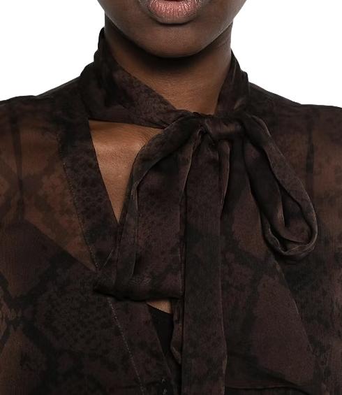 Actitude Twinset Camicia St.pitone da Donna