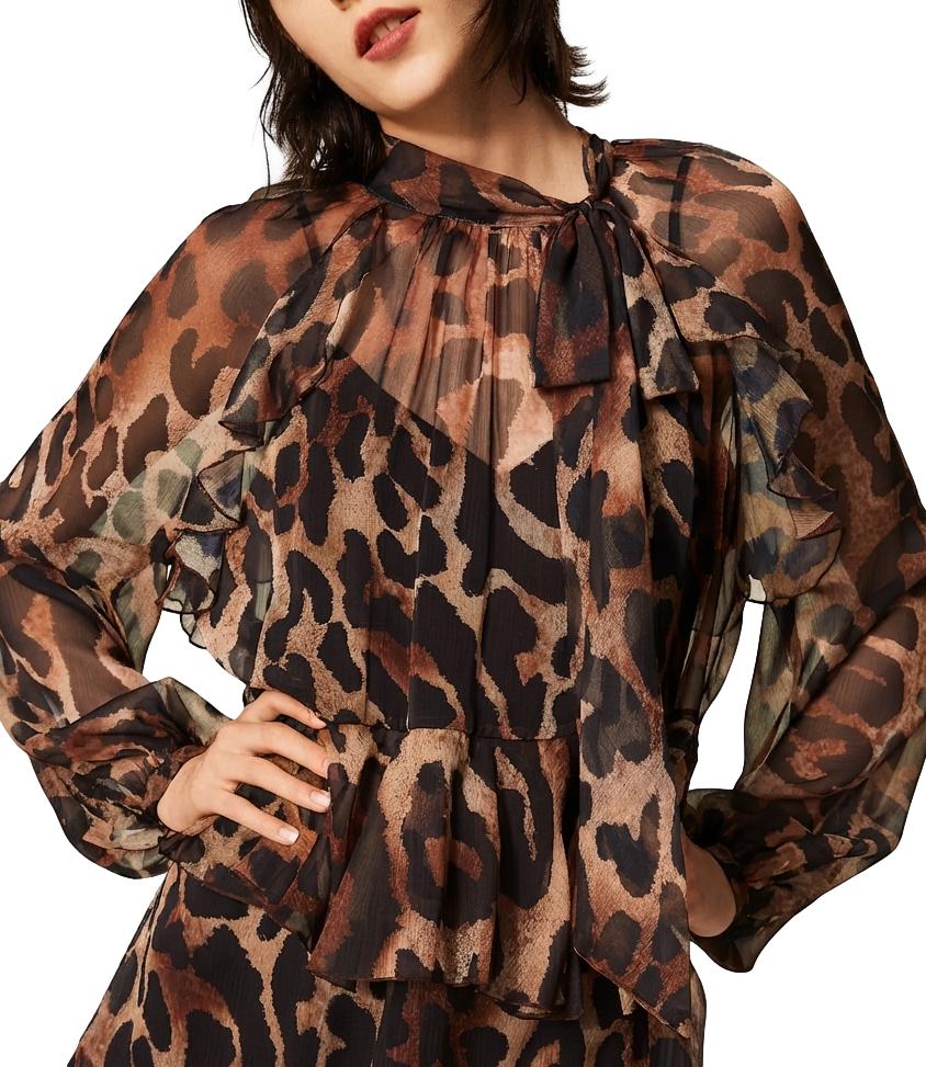 Actitude Twinset Abito St.animalier da Donna