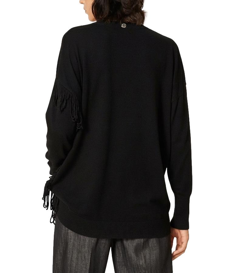 Actitude Twinset Maglia Nero da Donna