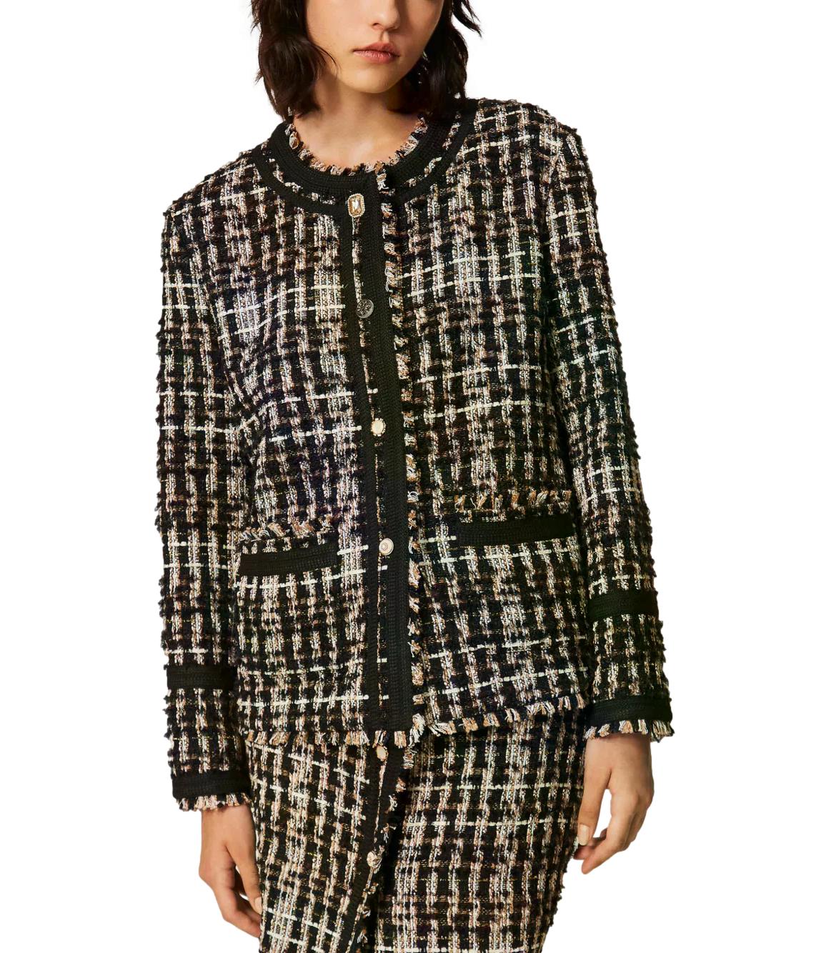 Actitude Twinset Giacca Special Boucle' da Donna