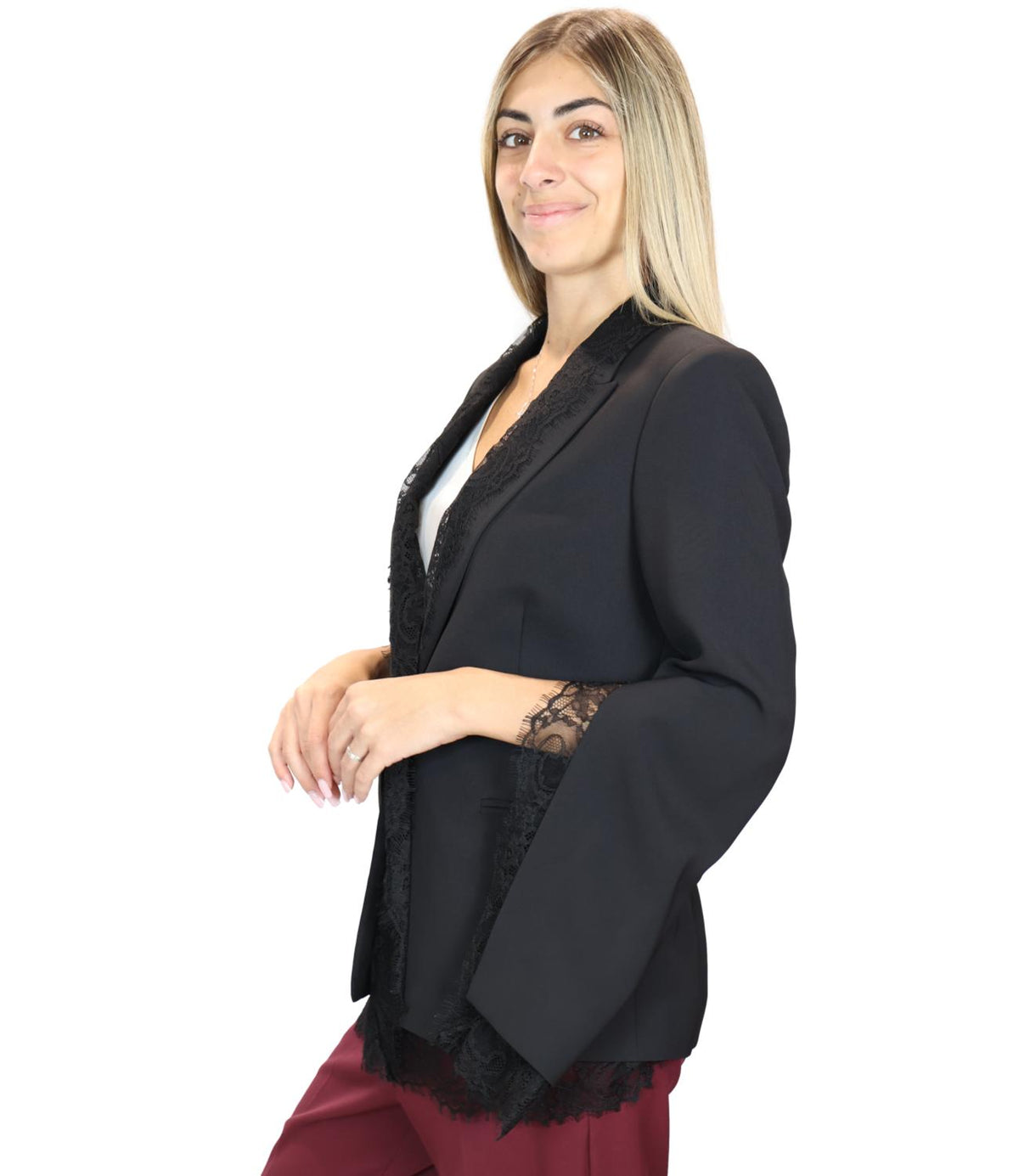 Actitude Twinset Blazer Nero da Donna