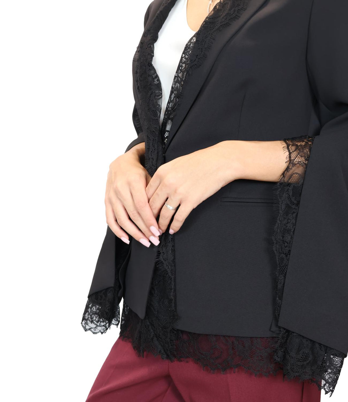 Actitude Twinset Blazer Nero da Donna