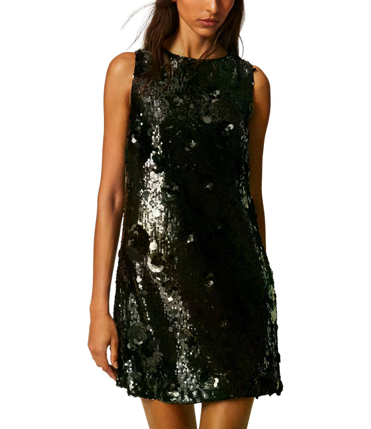 Actitude Twinset Abito Nero da Donna