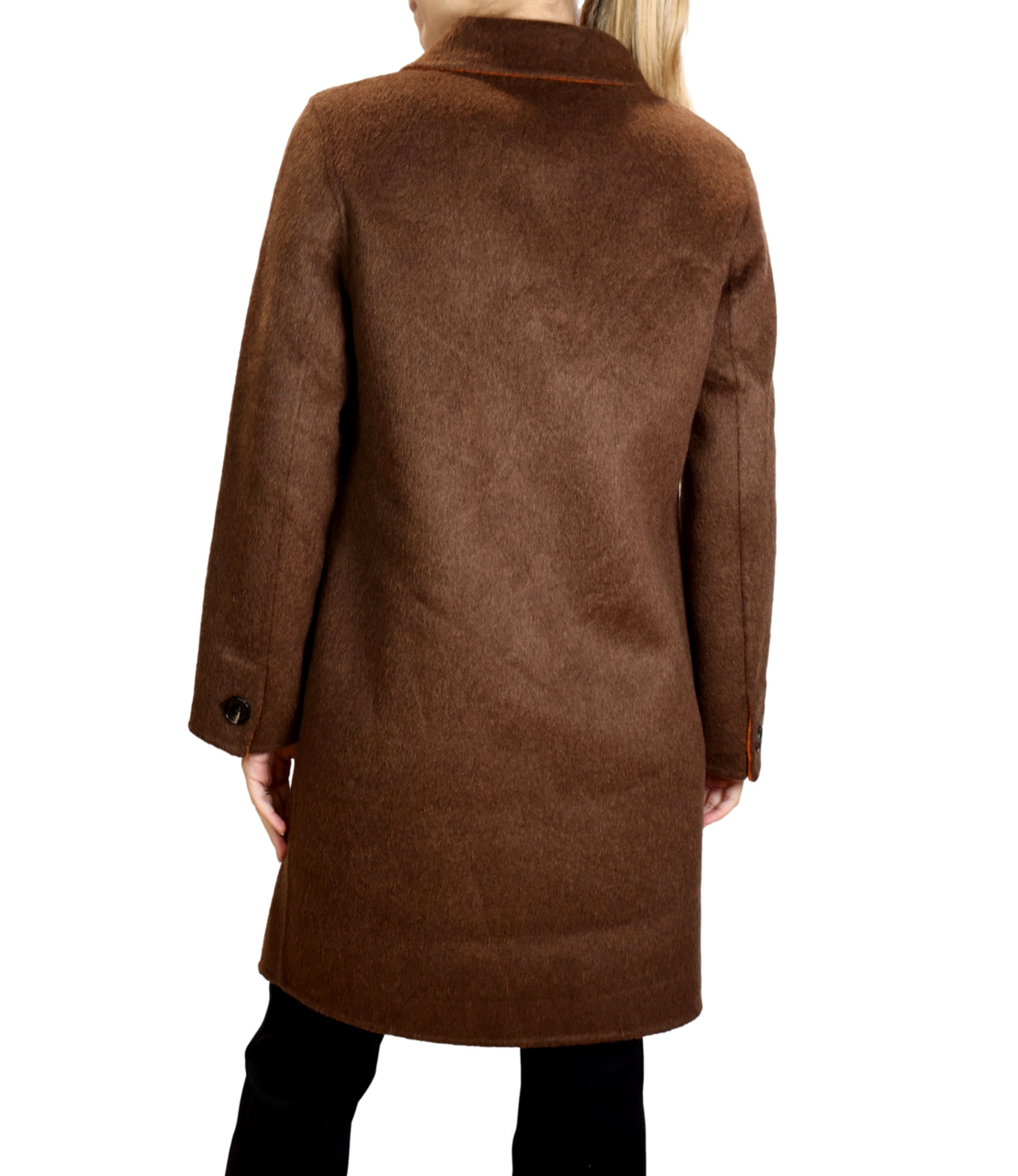 Alexs Bravo Cappotto Orange/chocolate da Donna