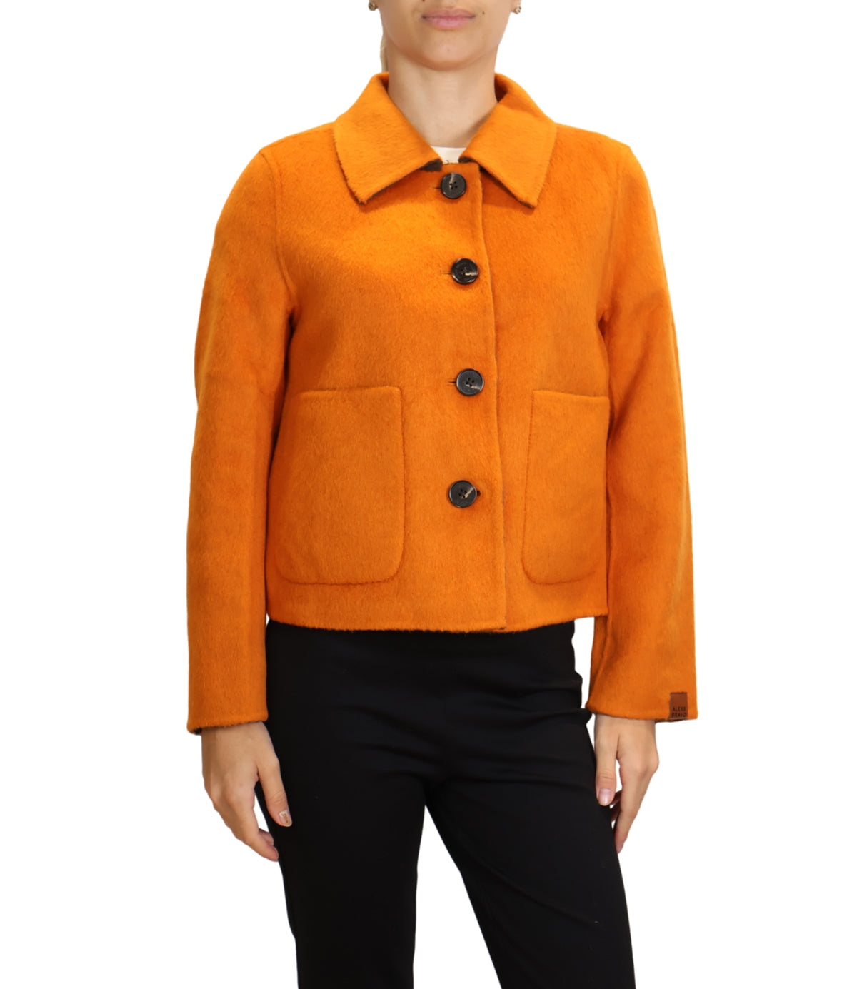 Alexs Bravo Giacca Orange/chocolate da Donna
