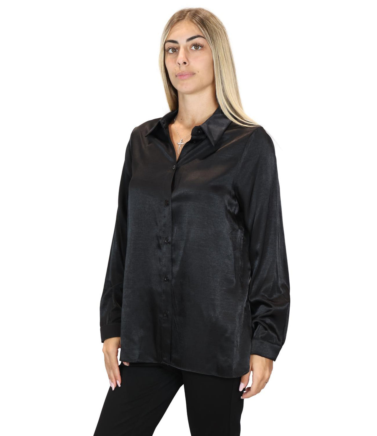 Dixie Camicia Nero da Donna