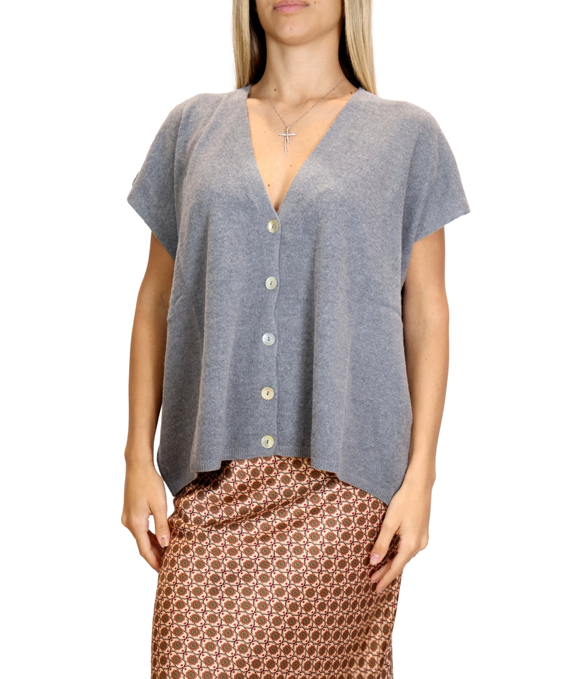 Dixie Maglia Grigio da Donna