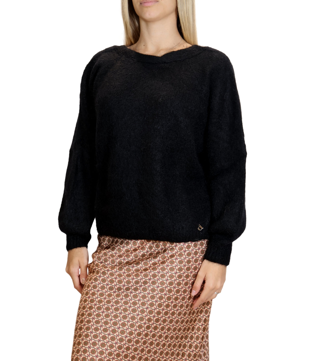 Dixie Maglia Nero da Donna