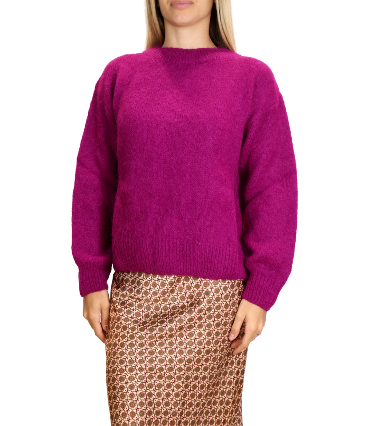 Dixie Maglia Magenta da Donna