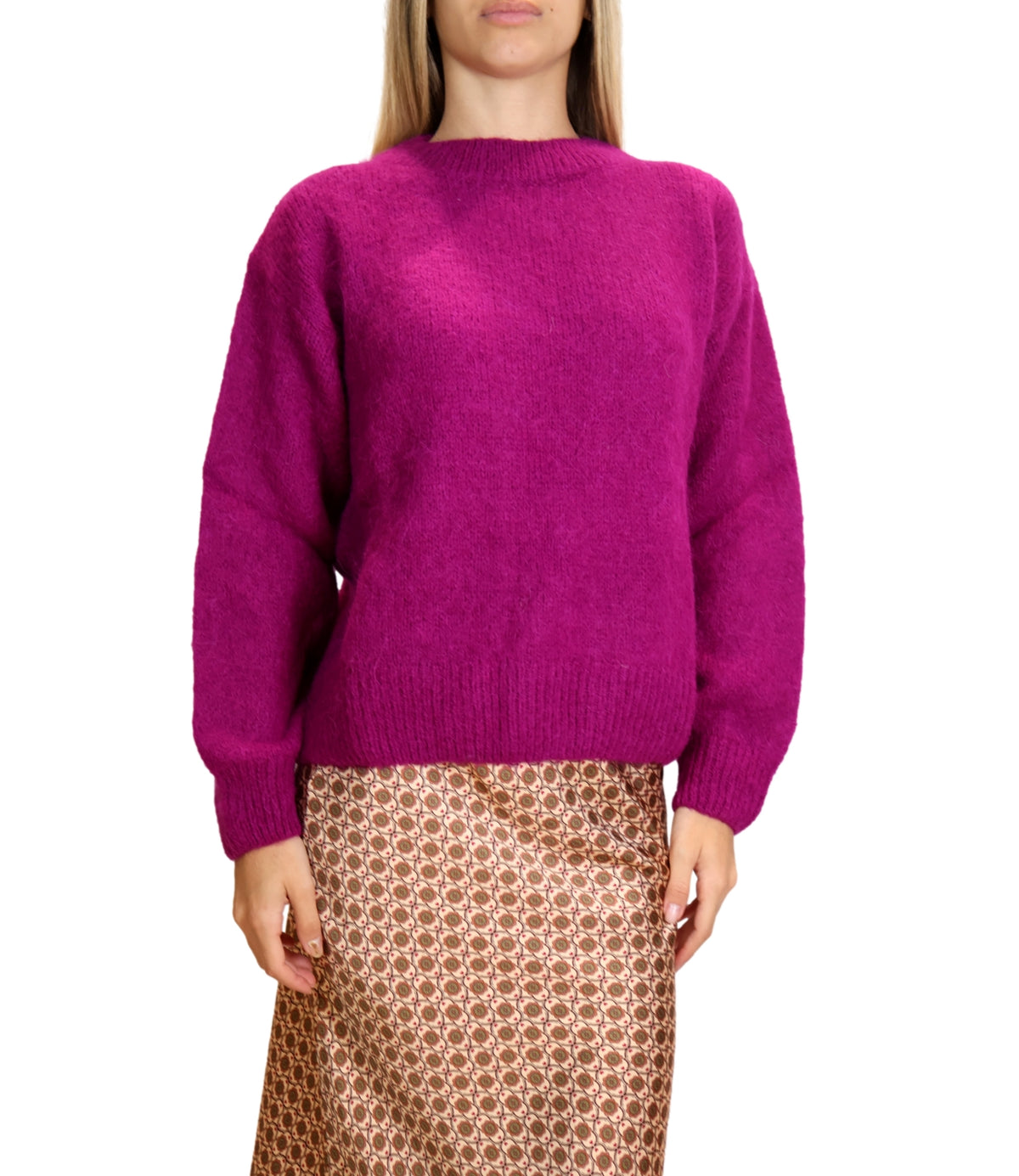 Dixie Maglia Magenta da Donna