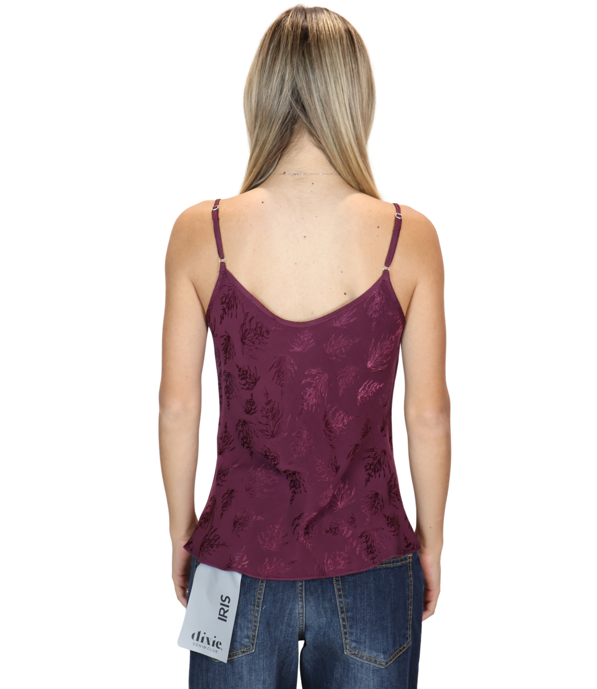 Dixie Top Melanzana da Donna
