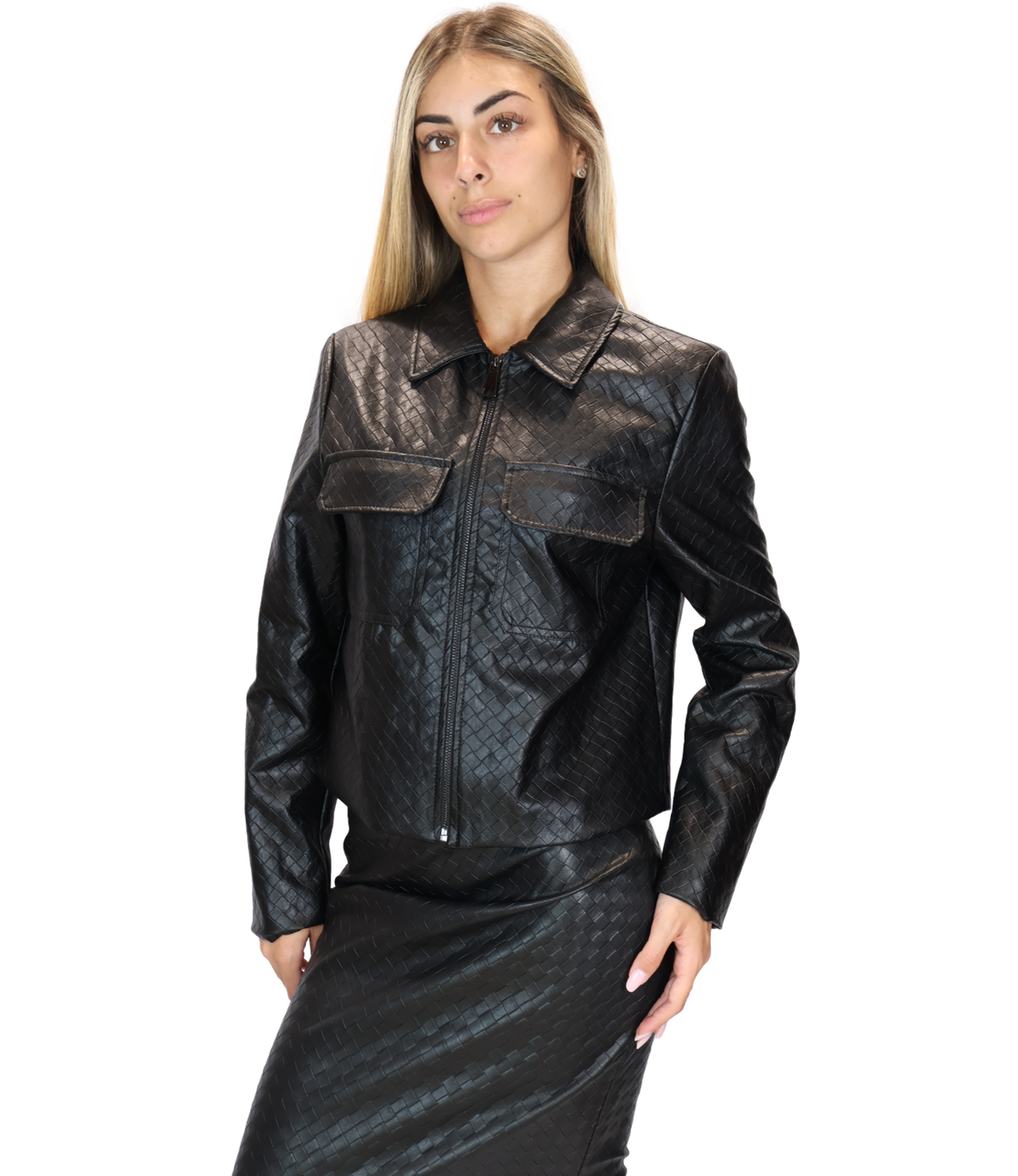 Dixie Giubbotto Nero da Donna