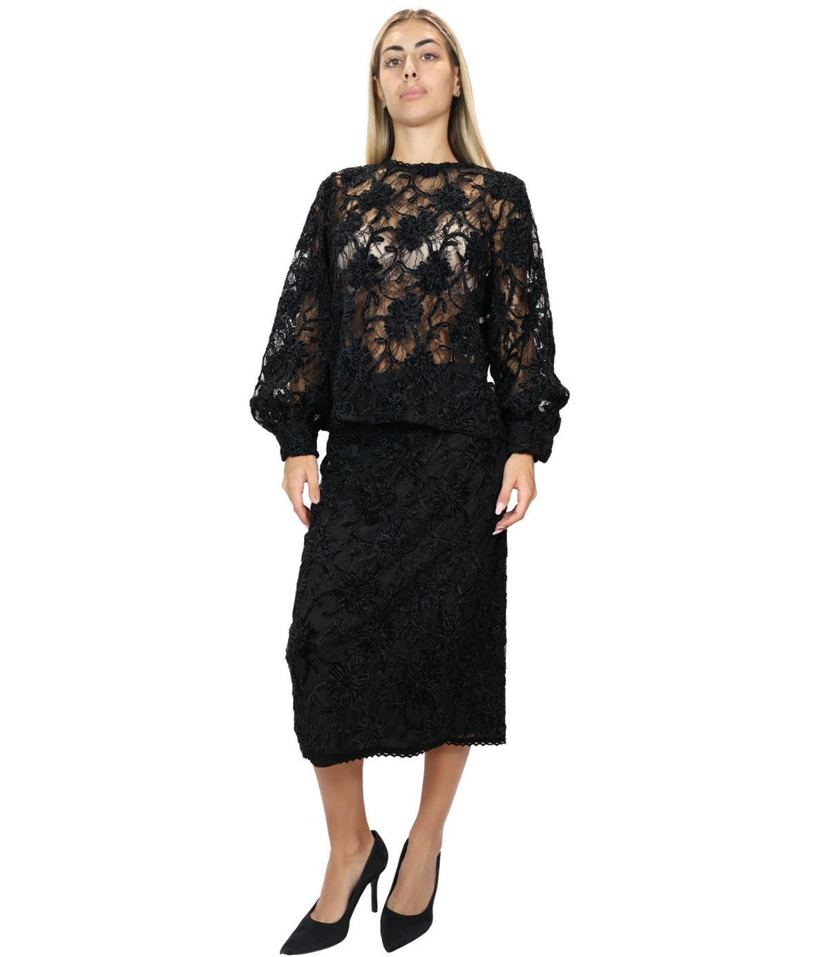 Eco Casacca Nero da Donna