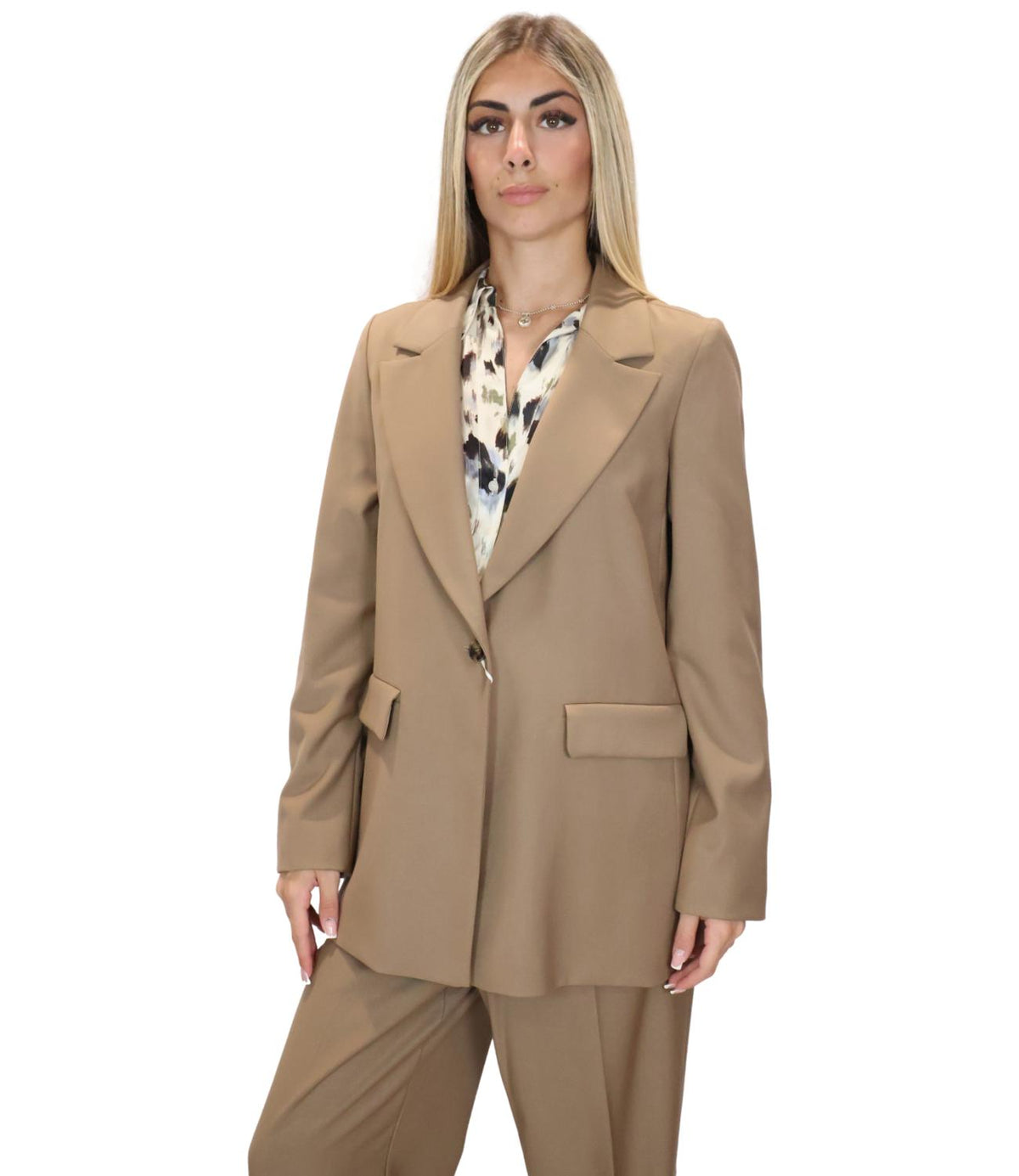 Emme Marella Giacca Beige da Donna