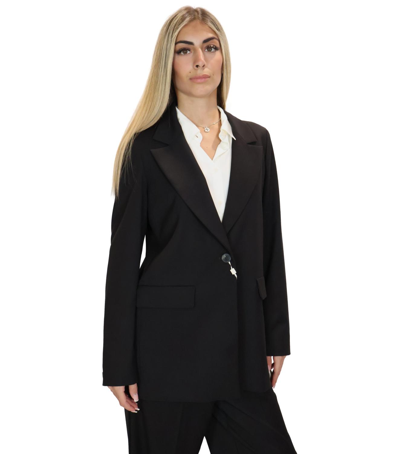Emme Marella Giacca Nero da Donna