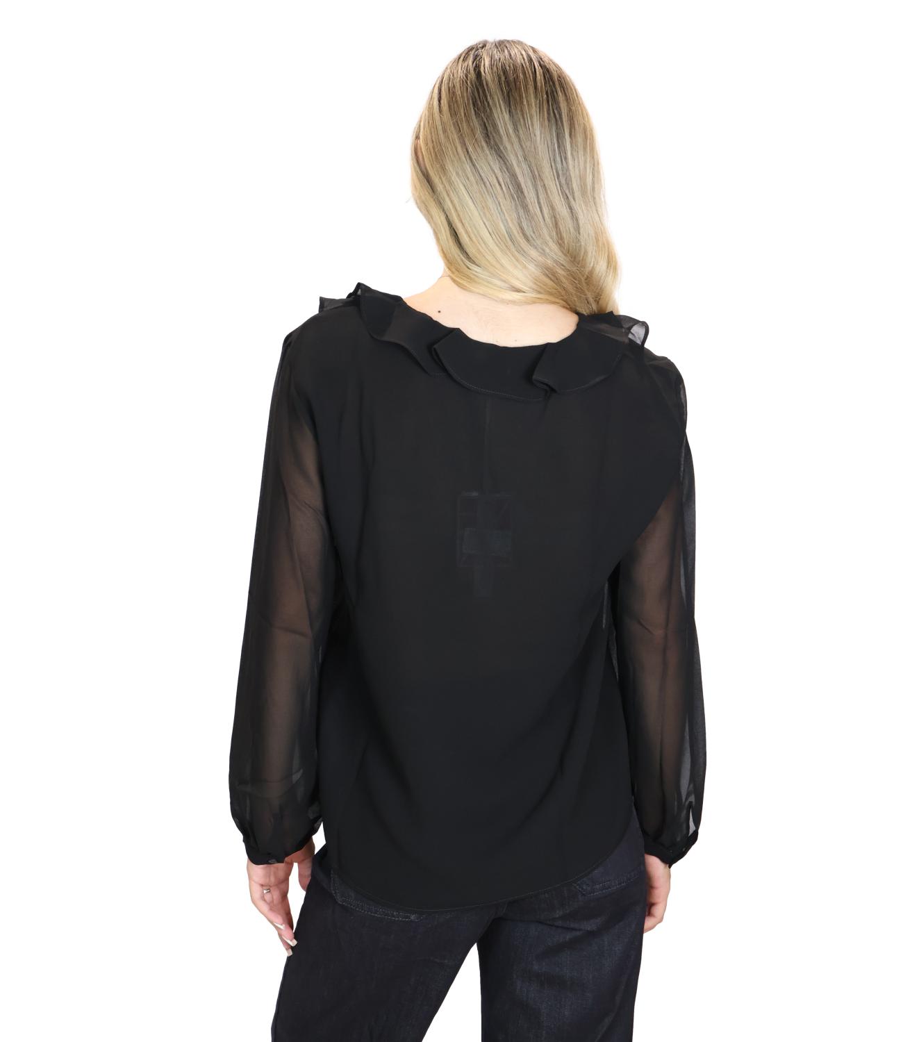 Emme Marella Camicia Nero da Donna