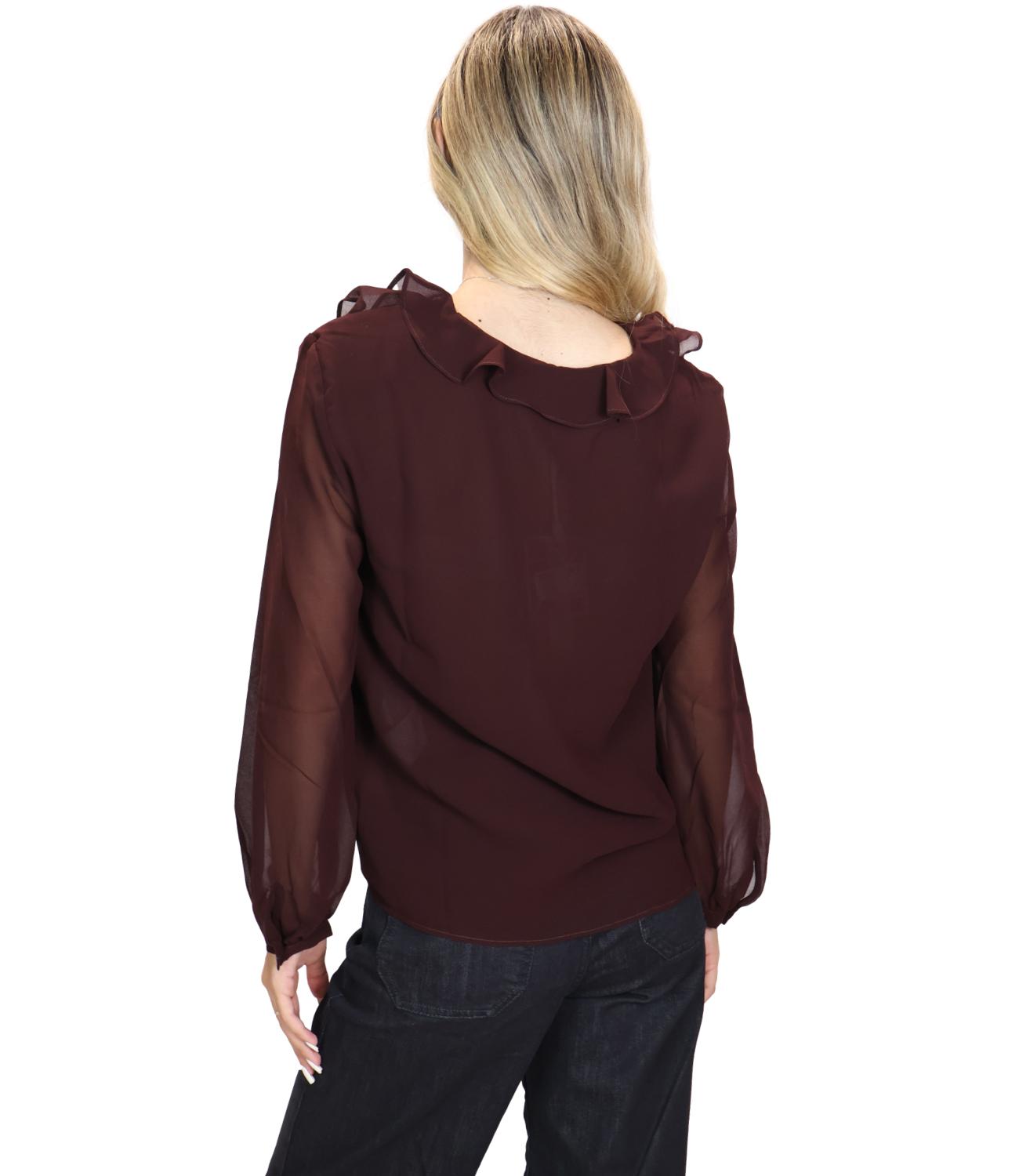 Emme Marella Camicia Bordeaux da Donna