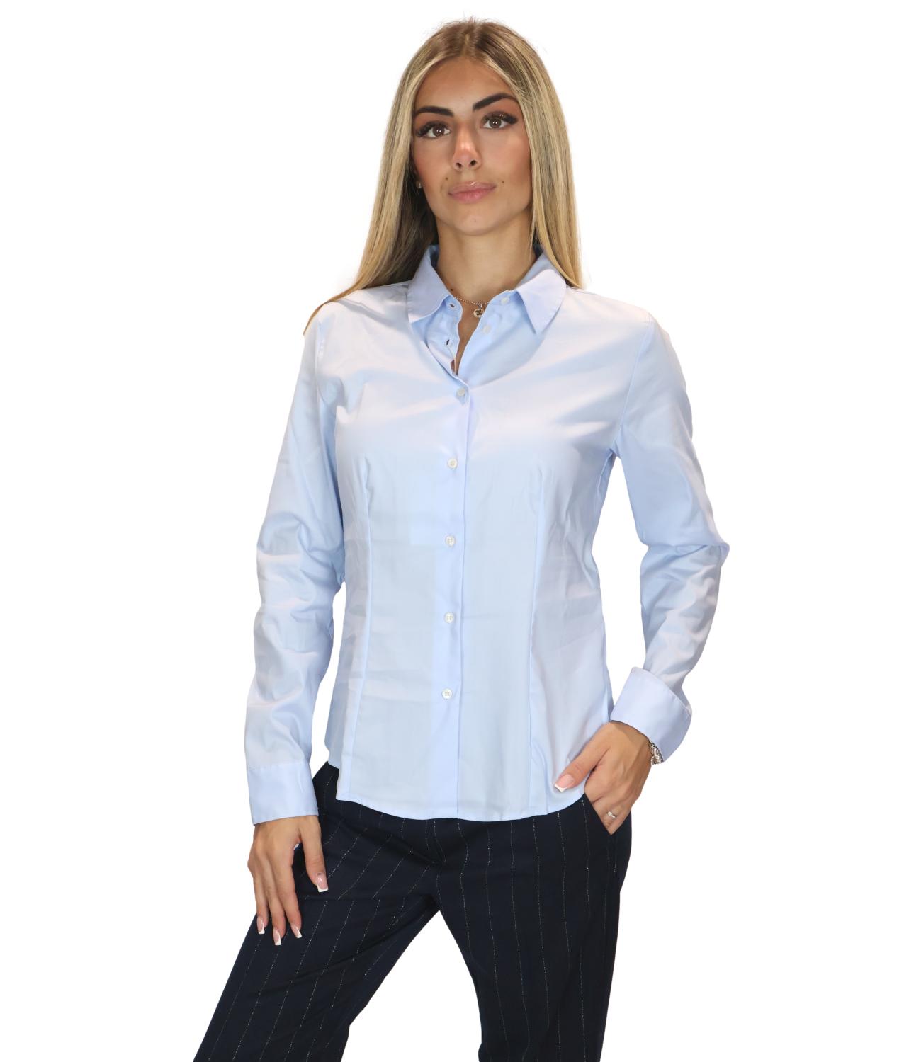 Emme Marella Camicia Celeste da Donna