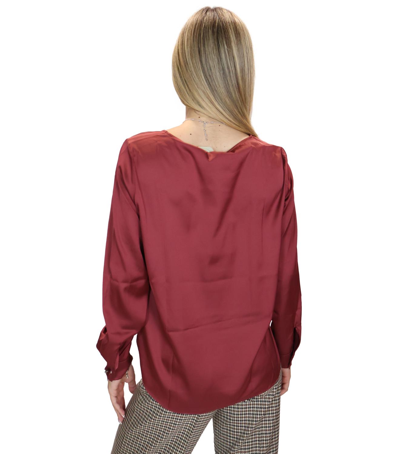 Emme Marella Camicia Mattone Rosso da Donna