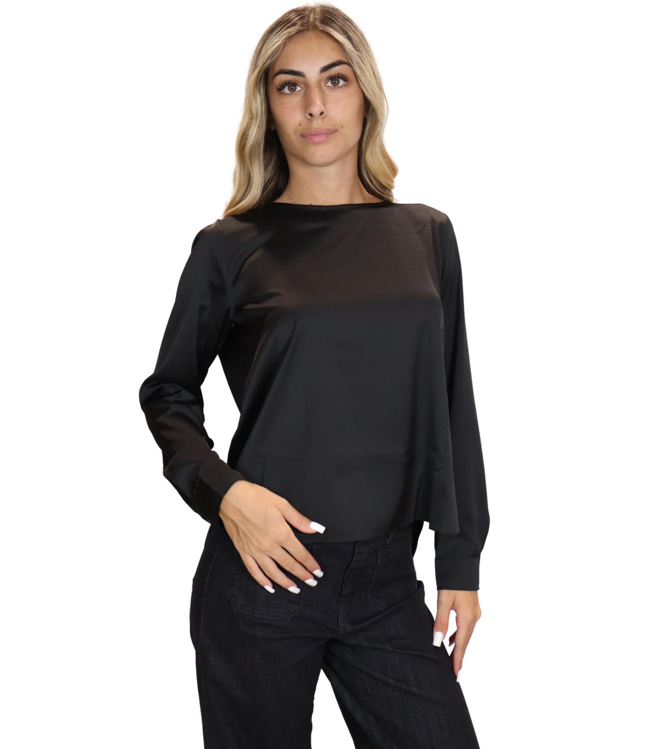 Emme Marella Camicia Nero da Donna