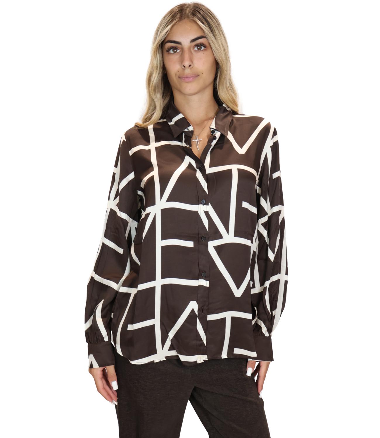 Emme Marella Camicia Marrone da Donna